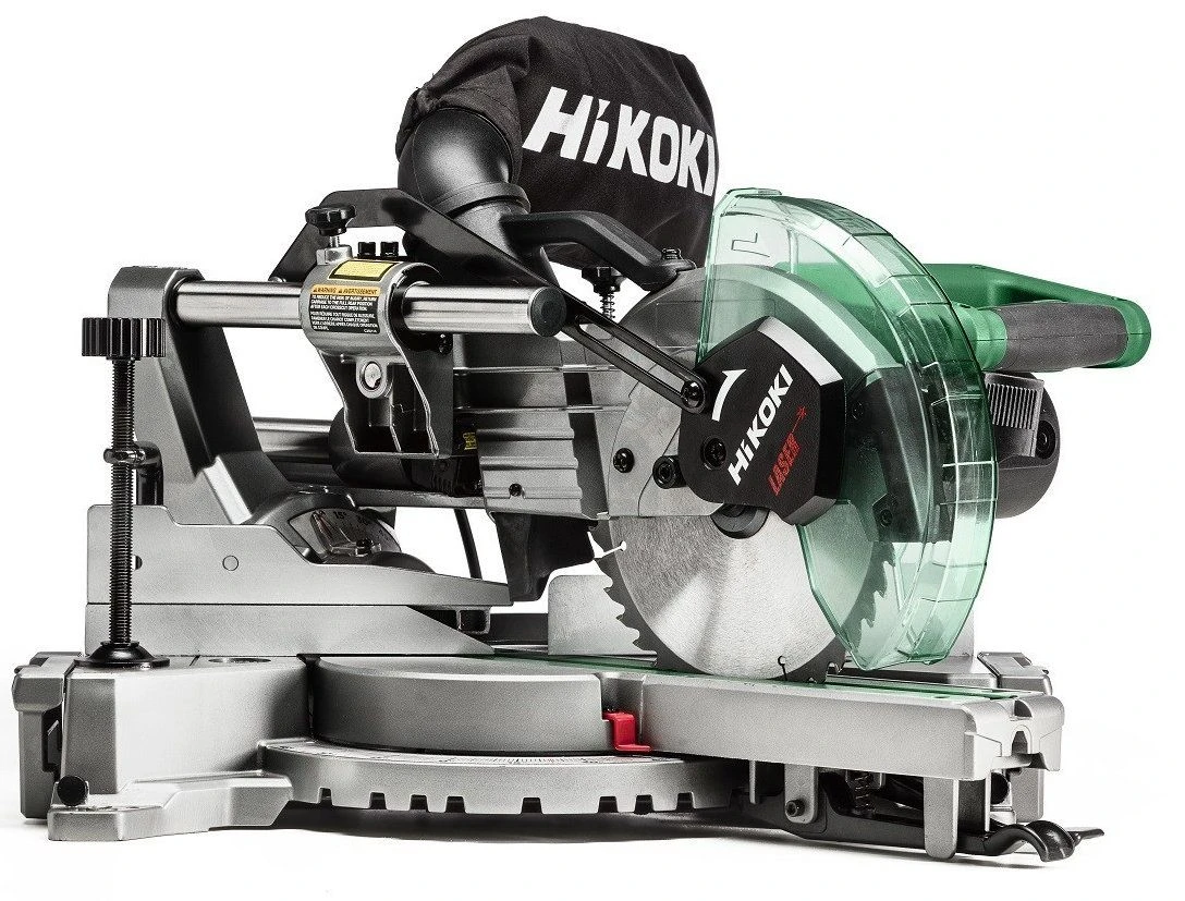 HiKOKI C8FSHG WAZ 1100 Watt Afkortzaag Verstekzaag 216mm 1 HiKOKI C8FSHG WAZ 1100 Watt Afkortzaag Verstekzaag 216mm