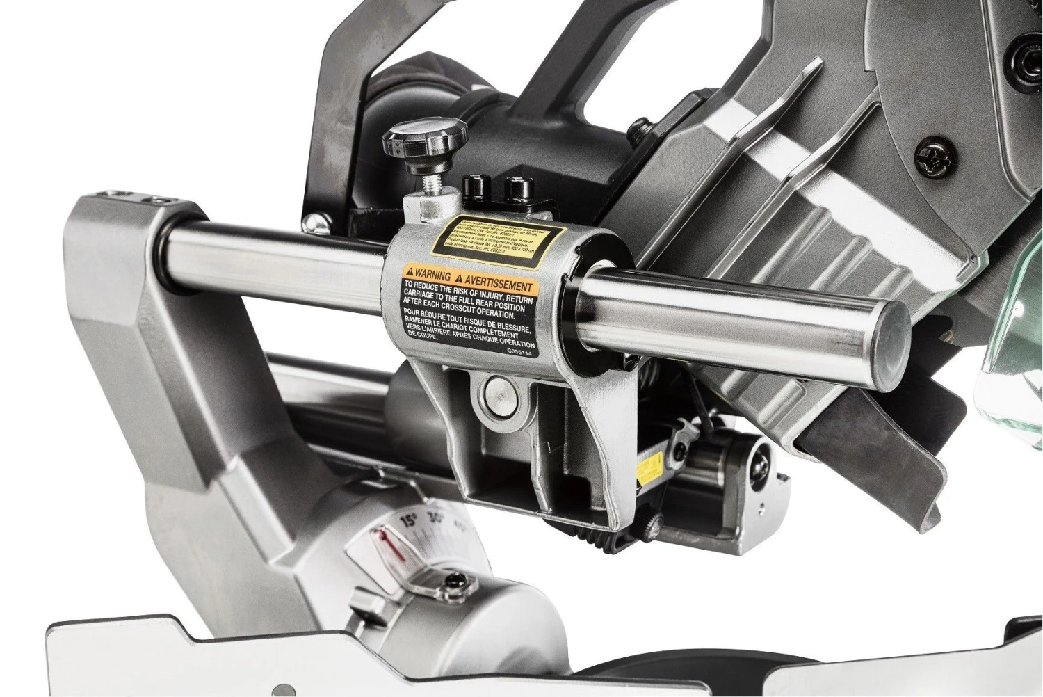 HiKOKI C8FSHG WAZ 1100 Watt Afkortzaag Verstekzaag 216mm 4 HiKOKI C8FSHG WAZ 1100 Watt Afkortzaag Verstekzaag 216mm - Afbeelding 4