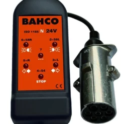Bahco 24V Stopcontacttester 7 Pin Voor Vrachtwagens Voor 24N Stekkers BELT247N