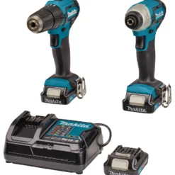 Makita CLX228SAX2 12 V Combiset (klop)boren En (slag)schroeven HP333D, TD110D, Lader En 2,0 Ah Accu's (3 St.) -Makita Winkel clx228sax2 c2r0 s101
