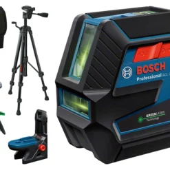 Bosch Blauw GCL 2-50 G Lijn- En Puntlaser 4x AA Batterijen In Tas