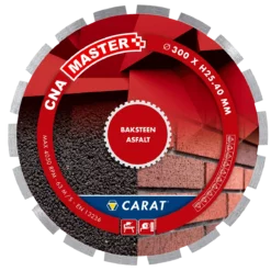 Carat CNA 370mm Diamantzaagblad Baksteen Asfalt Master