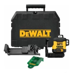 DeWalt DCLE34031N-XJ 18V 3x360° Compact Kruislijnlaser Groen
