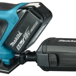 Makita DBO481RTJ LXT 18V Handpalm Vlakschuurmachine Met 2x5,0Ah Accu En Snellader In Mbox