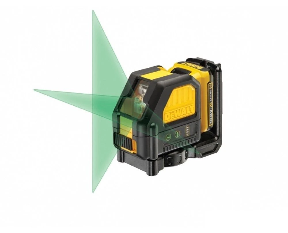 DeWALT DCE088D1G-QW 10,8V 2,0Ah XR Zelfnivellerende Kruislijnlaser 1 DeWALT DCE088D1G-QW 10,8V 2,0Ah XR Zelfnivellerende Kruislijnlaser