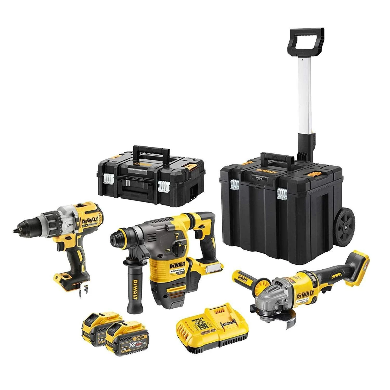 DeWALT DCK358X2T-QW FlexVolt Combiset 18V-54V 9.0Ah 4 DeWALT DCK358X2T-QW FlexVolt Combiset 18V-54V 9.0Ah - Afbeelding 4
