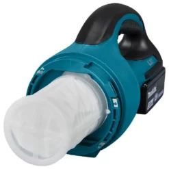 Makita DCL180RT 18V Accu Steelstofzuiger, Blauwe Uitvoering. 5,0 Ah Accu (1 St), Snellader, In Doos -Makita Winkel dcl180rt 1 1