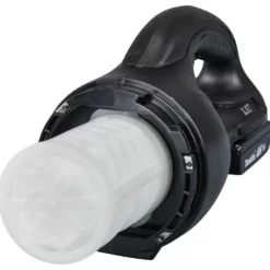 Makita DCL180SYB 18V Accu Steelstofzuiger, Zwart, Blauwe Transparante Capsule, 1,5 Ah Accu, Met Lader, In Doos -Makita Winkel dcl180syb 1 2