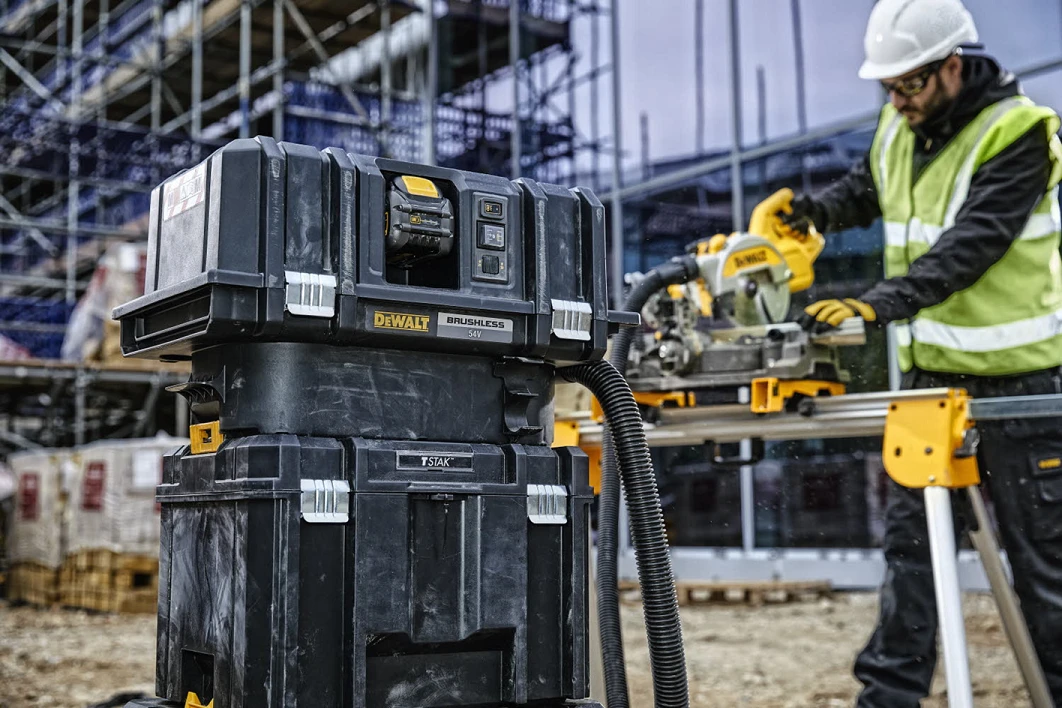 DeWALT DCV586MT2-QW 54V XR Flexvolt Accu Nat En Droog Stofzuiger Inclusief Twee 6.0 Ah Accu's En Een Snellader 2 DeWALT DCV586MT2-QW 54V XR Flexvolt Accu Nat En Droog Stofzuiger Inclusief Twee 6.0 Ah Accu's En Een Snellader - Afbeelding 2