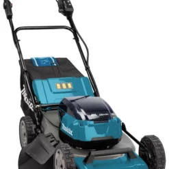 Makita DLM532PT4 2x18 Volt Grasmaaier Met 4 Accu's En Duo Snellader 53 Cm - Zelfrijdend -Makita Winkel dlm532 c1l0