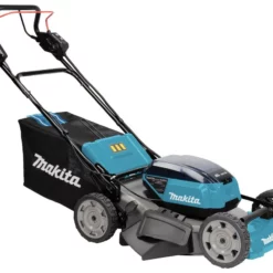 Makita DLM532PT4 2x18 Volt Grasmaaier Met 4 Accu's En Duo Snellader 53 Cm - Zelfrijdend -Makita Winkel dlm532 c2r0