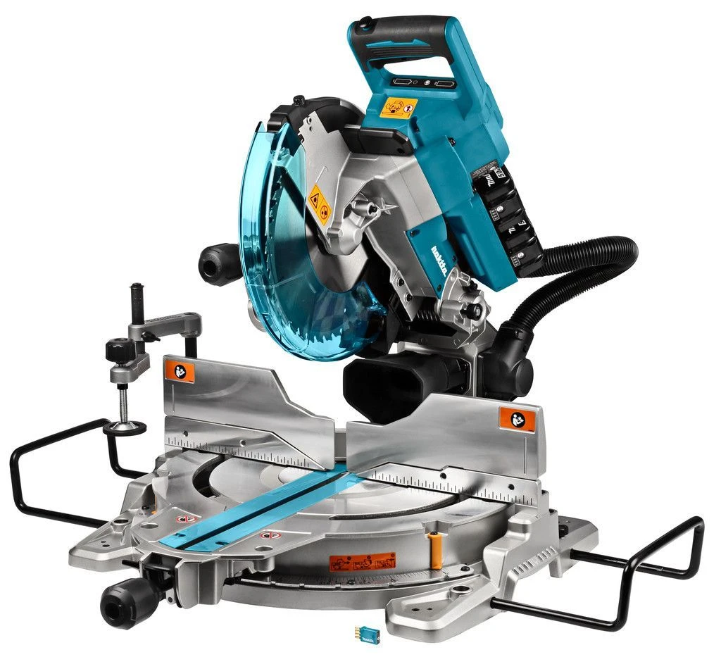 Makita DLS111ZU 2x18V 260mm Radiaal Afkortzaag Body Met AWS Zender 1 Makita DLS111ZU 2x18V 260mm Radiaal Afkortzaag Body Met AWS Zender