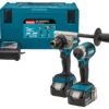 Makita DLX2432TJ 18V Combiset Voor Zwaardere Boor- En (slag)schroefklussen 5,0 Ah Accu's (2 St.) DDF486 DTD153 Snellader In Mbox