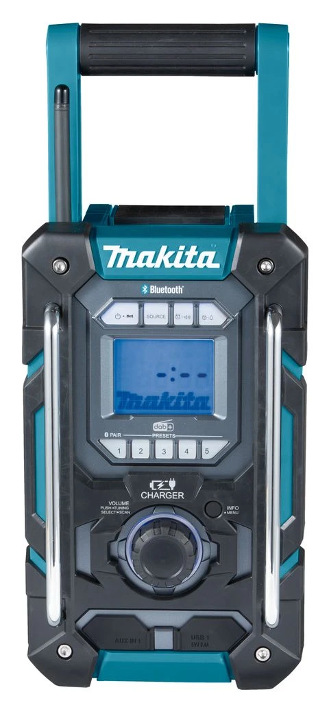 Makita DMR301 Bouwradio FM DAB/DAB+ Bluetooth Met Laadfunctie Zonder Accu's In Doos 1 Makita DMR301 Bouwradio FM DAB/DAB+ Bluetooth Met Laadfunctie Zonder Accu's In Doos