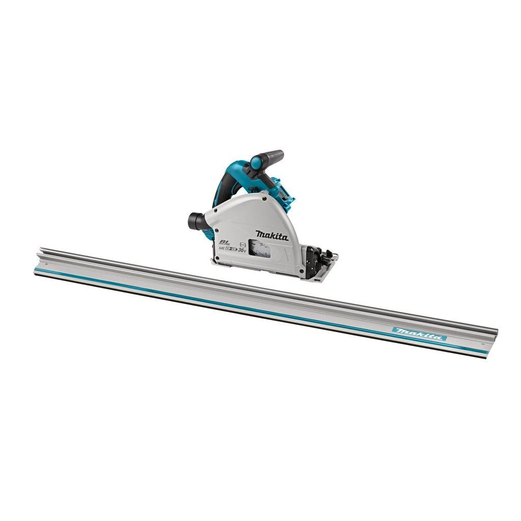 Makita DSP600ZJ2 2x18V Invalcirkelzaag 165mm In MBox Met Geleiderail In Tas 1 Makita DSP600ZJ2 2x18V Invalcirkelzaag 165mm In MBox Met Geleiderail In Tas