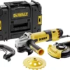 DeWALT DWE4257KT-QS 1500W Haakse Slijper 125mm Betonpolijstmachine TSTAK Set