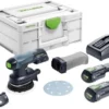 Festool ETSC 125 3,1 18V Accu Excenter Schuurmachine 576376 Met 2 Accu's En Lader In Systainer