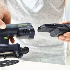 Festool ETSC 125 3,1 18V Accu Excenter Schuurmachine 576376 Met 2 Accu's En Lader In Systainer -Makita Winkel festool 4 2