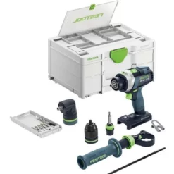Festool 577625 TPC 18/4 I-Basic-Set QUADRIVE Cordless Hammer Drill
