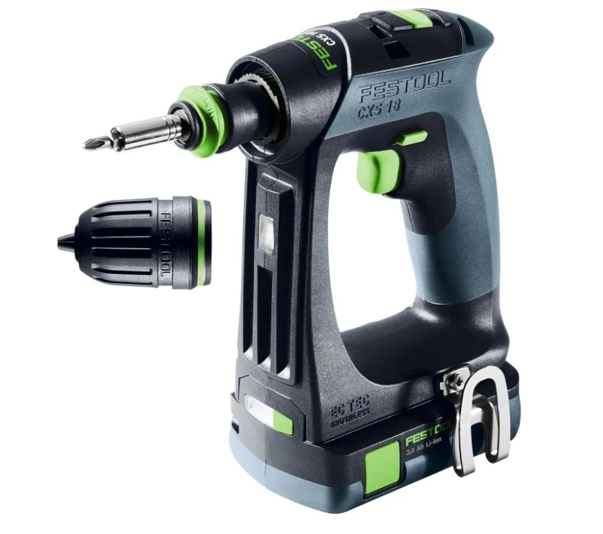 Festool CXS 18-Basic-3,0 Accu Schroefboormachine 18V In Systainer - 578063 - Afbeelding 2