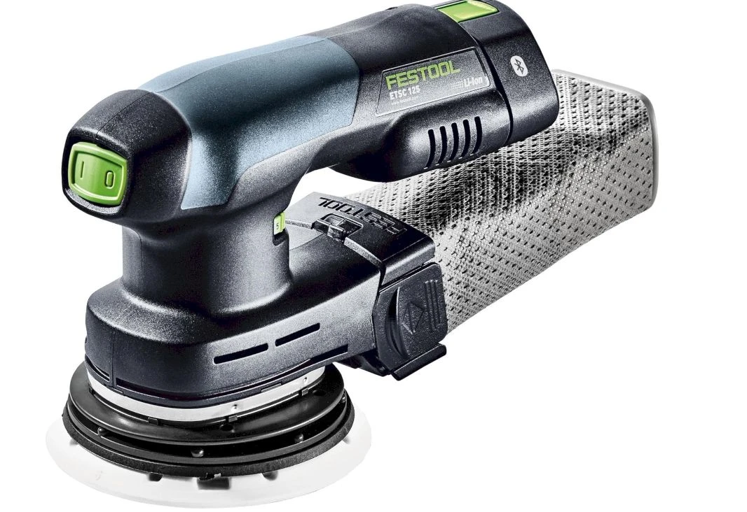 Festool ETSC 125 3,0 I-Set Accu Excenterschuurmachine 18V 3.0Ah In Systainer Incl. ERGO Adapter - 577689 - Afbeelding 2