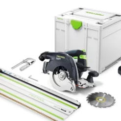 Festool HKC 55 5,0 EBI-Set-FSK 420 Accu Pendelkapzaag 18V 5.0Ah In Systainer Met Afkortrail FSK 420 - 577675