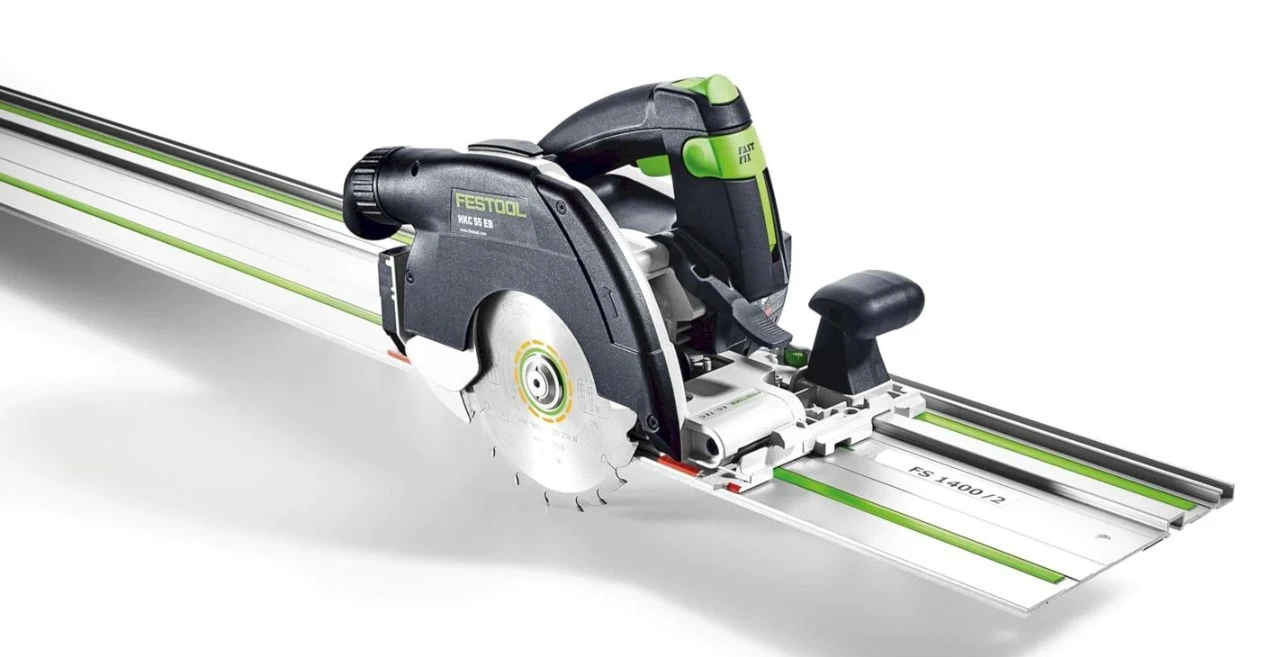 Festool HKC 55 5,0 EBI-Set-FSK 420 Accu Pendelkapzaag 18V 5.0Ah In Systainer Met Afkortrail FSK 420 - 577675 - Afbeelding 4