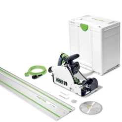 Festool TSV 60 KEBQ-Plus-FS Invalzaag Met Voorritsfunctie In Systainer + FS 1900/2 Geleiderail - 577743