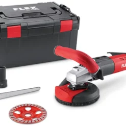 Flex LDE 15-10 125 R Betonschuurmachine In Koffer + Diamantschuurschijf 479403