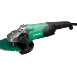 HiKOKI G18STWEZ 230V Haakse Slijpmachine 180mm In Doos Incl. Diamantbladen