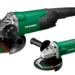 HiKOKI G23STCP2Z Haakse Slijperset 230mm-2.000W En 125mm-600W Haakse Slijpers Met Diamantzaagbladen