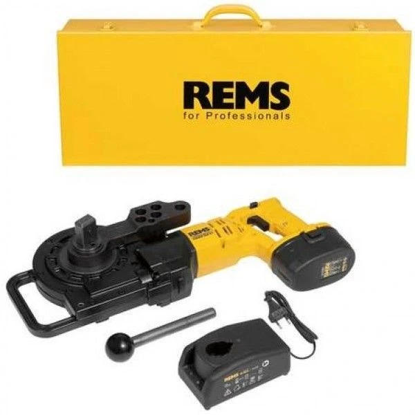 REMS Accu Curvo Set 15-18-22-28 18V Li-Ion Pijpenbuiger Set 1x 2.0Ah Accu In Koffer 580086 1 REMS Accu Curvo Set 15-18-22-28 18V Li-Ion Pijpenbuiger Set 1x 2.0Ah Accu In Koffer 580086