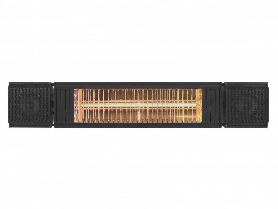 Eurom 2000W Terrasheater Heat And Beat Black 334579 1 Eurom 2000W Terrasheater Heat And Beat Black 334579