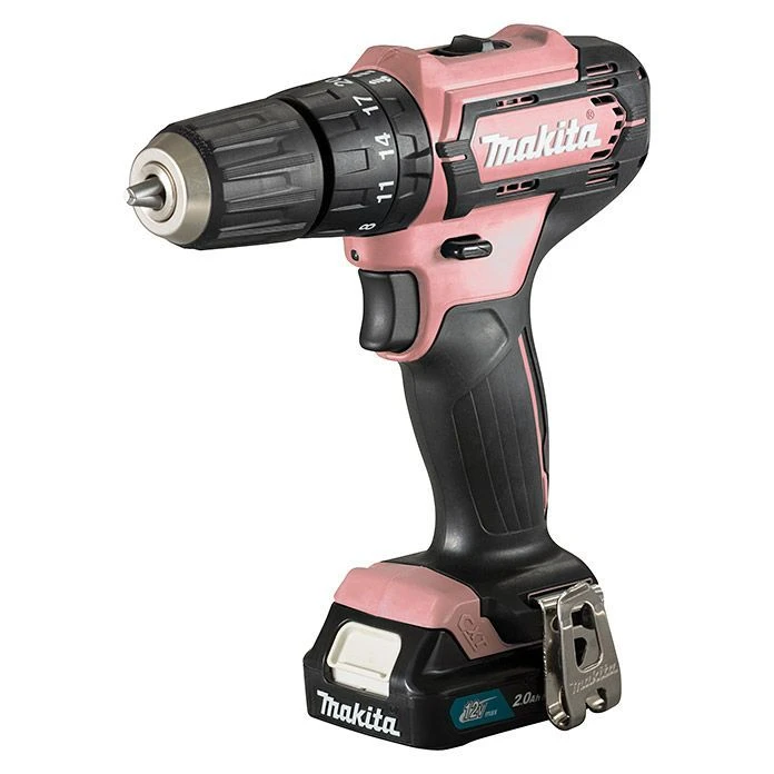 Makita CXT HP333DSAP1 12V Dames Roze Klopboor-/schroefmachine 1 Makita CXT HP333DSAP1 12V Dames Roze Klopboor-/schroefmachine