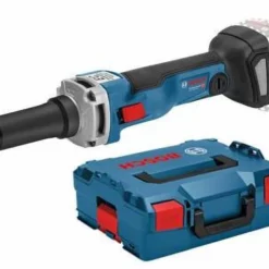 Bosch Blauw GGS 18V-23 PLC Professional Rechte Slijper Body Met Veiligheidsschakelaar In L-Boxx