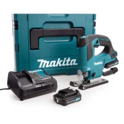 Makita JV103DSAJ 10.8V Decoupeerzaag T-Model Met 2 Accu's 2.0Ah En Lader In Mbox