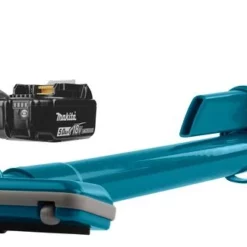 Makita DCL282FRT 18V Steelstofzuiger Blauw 5,0Ah Accu Met Snellader In Doos