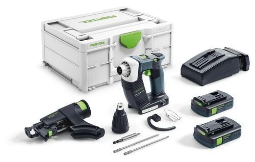 Festool 18V Schroefmachine DWC 18-2500 2x4,0Ah Accu In Koffer - 576498 1 Festool 18V Schroefmachine DWC 18-2500 2x4,0Ah Accu In Koffer - 576498
