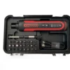 Ks Tools KSTools Accu Staafschroevendraaierset Met 25 Bits En USB-laadsnoer