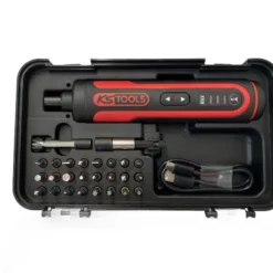 Ks Tools KSTools Accu Staafschroevendraaierset Met 25 Bits En USB-laadsnoer