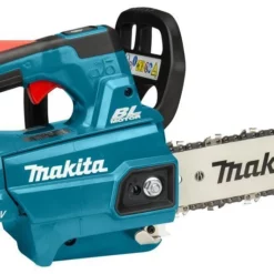 Makita DUC256PT2 LXT 2x18V Tophandle Kettingzaag 25cm Met 2x5,0 Ah Accu En Duo Snellader In Doos