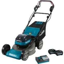 Makita LM001GT201 XGT 40V Max Grasmaaier 48cm Met 2x5,0 Ah En Snellader In Doos