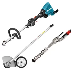 Makita DUX60ZX14 Combisysteem Body Met Cultivator-, Struiksnoeier- En Kantensnijder Opzetstuk In Doos