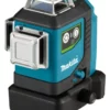 Makita SK700GDX 12V Max Kruislijn Laser Groen 3x360° Met 1x4,0Ah Accu In Doos Met Tas