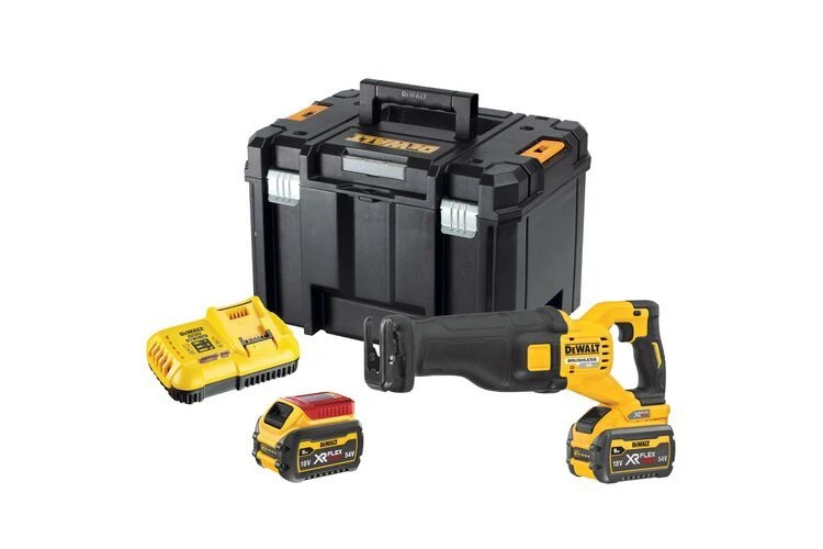 DeWalt DCS389X2-QW XR FlexVolt 54 Volt 9,0Ah Li-Ion Reciprozaag 1 DeWalt DCS389X2-QW XR FlexVolt 54 Volt 9,0Ah Li-Ion Reciprozaag