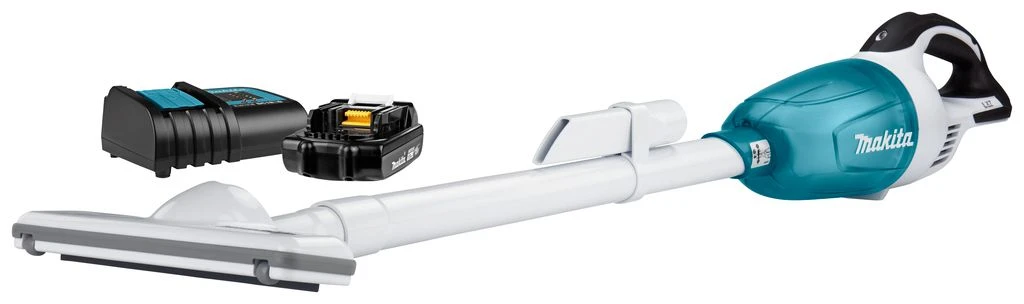 Makita DCL181SYWX 18V Steelstofzuiger Met 1,5Ah Accu Met Lader In Doos 1 Makita DCL181SYWX 18V Steelstofzuiger Met 1,5Ah Accu Met Lader In Doos