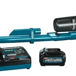 Makita CL003GD201 XGT 40V Max Steelstofzuiger Blauw 2x2,5Ah Accu Met Snellader In Doos