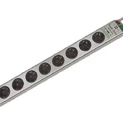 Brennenstuhl 13.500A 2,5m H05VV-F 3G1,5 Super Solid Stekkerdoos Met Overspanningsbeveiliging 8-voudig - 1153340318