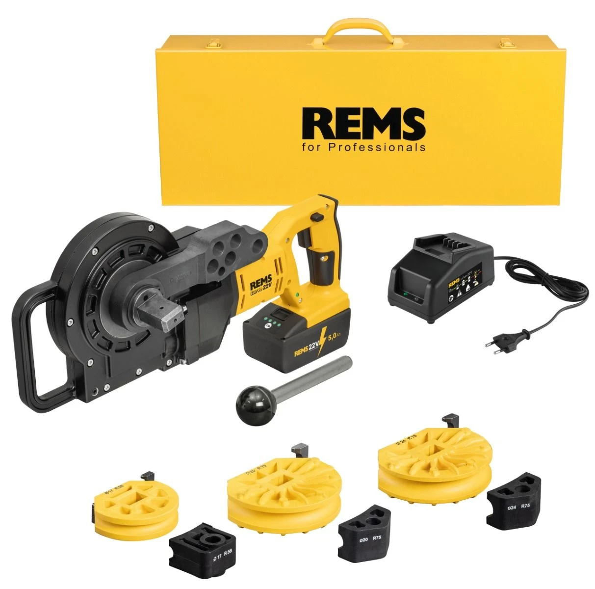 Rems Accu-Curvo 22V Set 17+20+24 - 580060 R220 1 Rems Accu-Curvo 22V Set 17+20+24 - 580060 R220