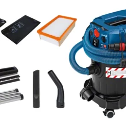 Bosch Blauw GAS 35 H AFC Stofzuiger Inclusief Accessoires